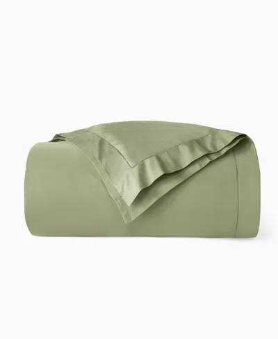 Sferra Fiona Woven Cotton Duvet Cover, King In Green