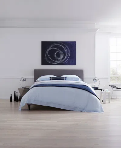 Sferra Fiona Woven Cotton Duvet Cover, King In Green