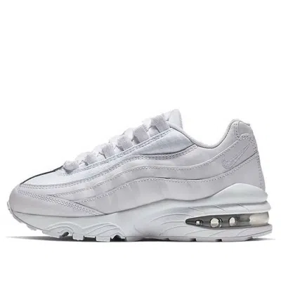 Nike (gs)  Air Max 95 'white Metallic Silver' In Multi
