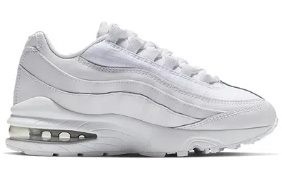 Nike (gs)  Air Max 95 'white Metallic Silver' In Multi