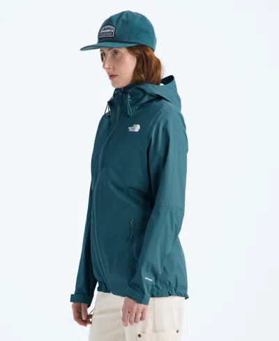 The North Face Antora Rain Parka In Green