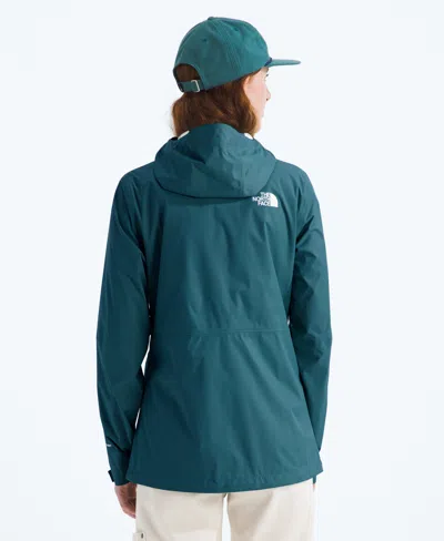 The North Face Antora Rain Parka In Green