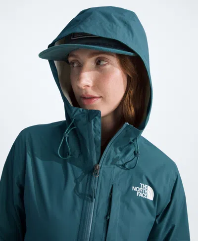 The North Face Antora Rain Parka In Green