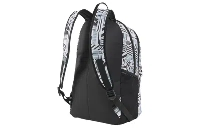 Puma Academy Backpack 'white Black' In Multi