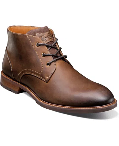 Florsheim Forge Plain Toe Chukka Boot In Brown