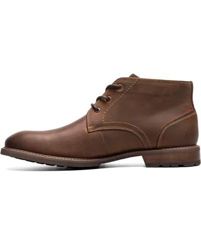 Florsheim Forge Plain Toe Chukka Boot In Brown