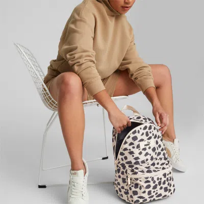 Puma Core Pop Backpack 'beige' In Multi