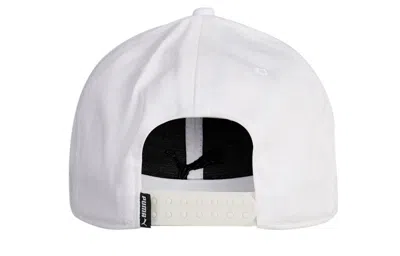 Puma Visor Baseball Cap 'white Black'