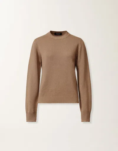 Fabiana Filippi Sweaters Corteccia In Brown