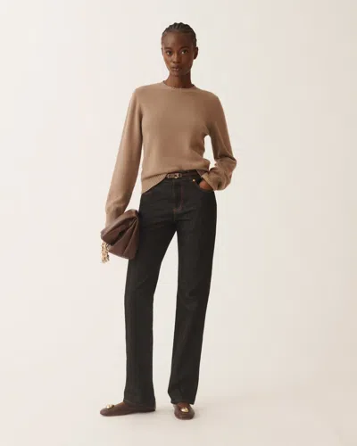 Fabiana Filippi Sweaters Corteccia In Brown