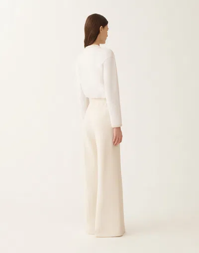 Fabiana Filippi Amelia Trousers In Cady In Neutral