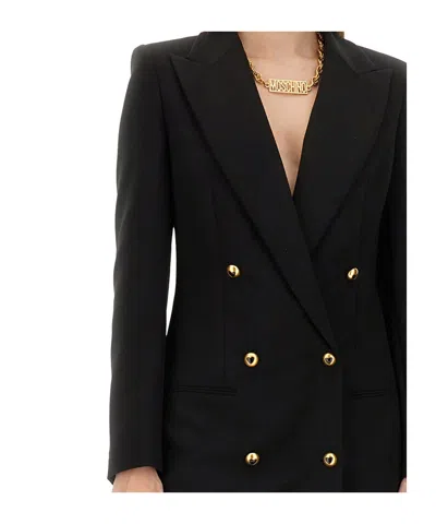 Moschino Couture Jacket Dress In Black