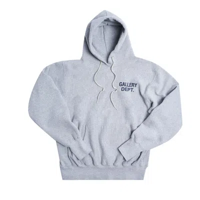 Pre-owned Gallery Dept. Logo Hoodie 'grey' | Men's Size Xxl In Gray