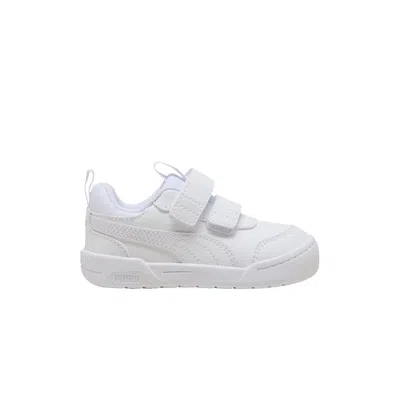 Pre-owned Puma Multiflex 2 Toddler 'triple White' | Infant Size 10