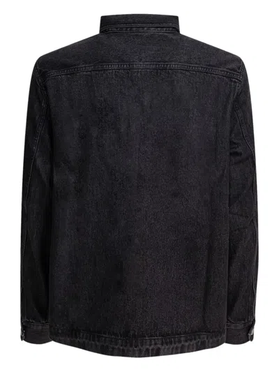Alex Mill Button-fastening Cargo-pocket Jacket In Gray