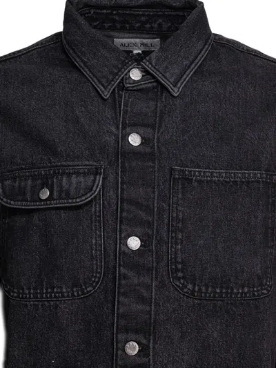 Alex Mill Button-fastening Cargo-pocket Jacket In Gray