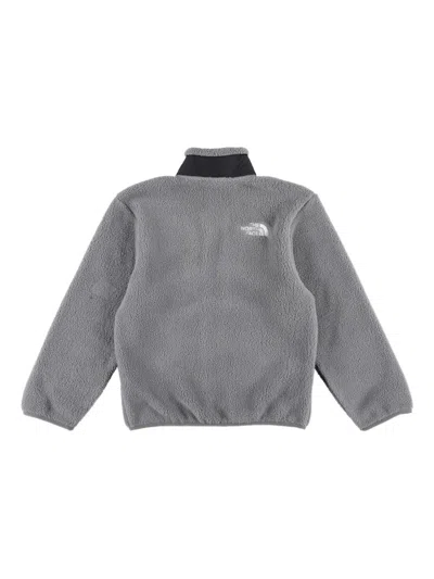 The North Face North Face Kids Zip-up Fleece Jacket In Gray