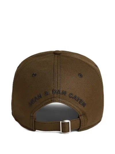 Dsquared2 Icon New Generation Baseball Cap In Brown