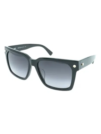 Mcm Square-frame Sunglasses In Black