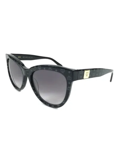 Mcm Monogram Cat-eye Sunglasses In Blue