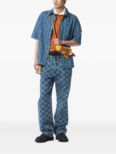 Mcm Aren Rocket Crossbody Bag In Multi