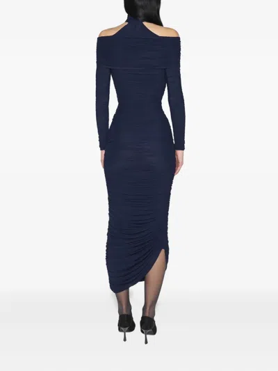 垂坠感中长连衣裙