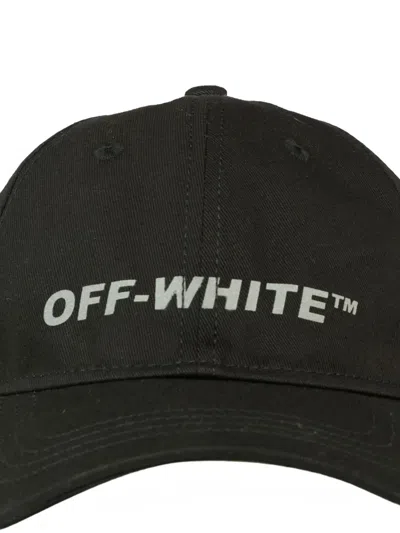 Off-white Off White Men Out Of Office Baseball Cap In Black