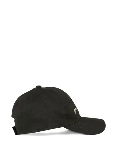 Off-white Off White Men Out Of Office Baseball Cap In Black