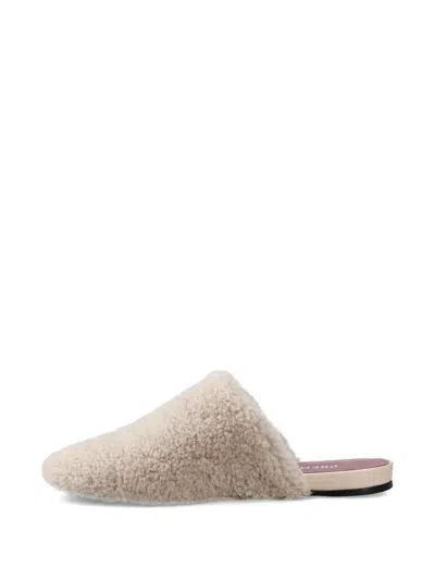 Premiata Shearling Slippers In Multi