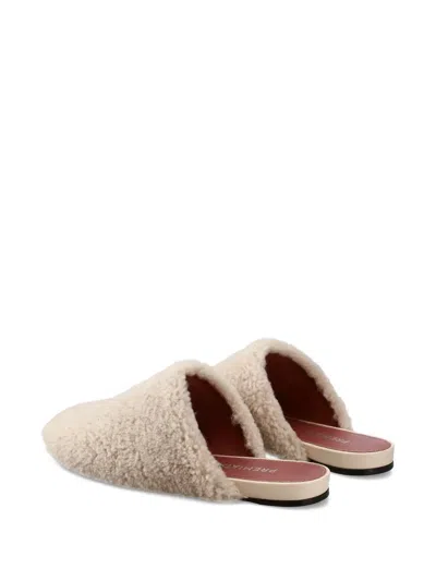 Premiata Shearling Slippers In Multi