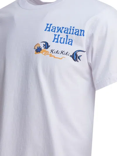 Sun Surf Logo-printed Crewneck T-shirt In White