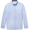 BURBERRY Slim-Fit Button-Down Collar Cotton Oxford Shirt