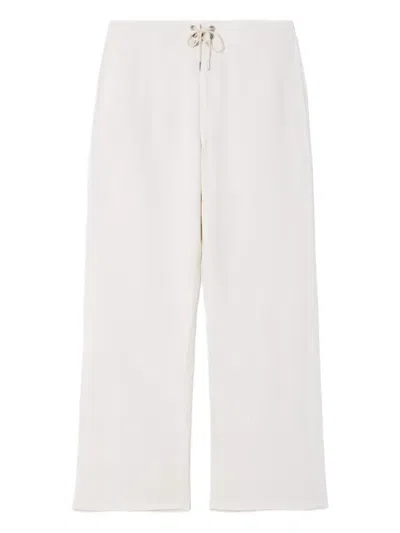 Re/done The Surf Pant Drawstring Trousers In White