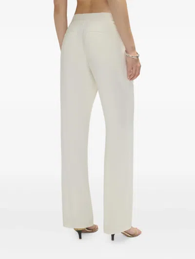 Re/done The Surf Pant Drawstring Trousers In White