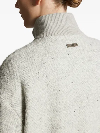 人字斜纹图案飞行员夹克