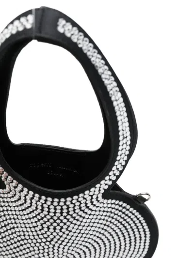 Coperni Mini Shoulder Bag With Stylized Mouse Head Design In Gray