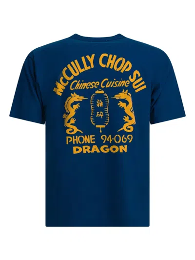 Sun Surf Blue Coton T-shirt In Blue