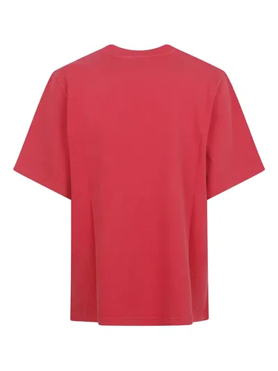 Casablanca Vince Satin Trousers In Red