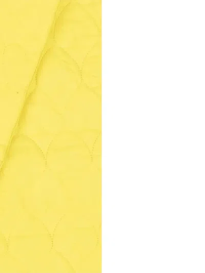 Opening Ceremony Yellow Polyester Quilted Scarf In Yellow