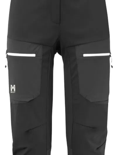 Pascal Millet White Shield Ski Touring Trousers In Black