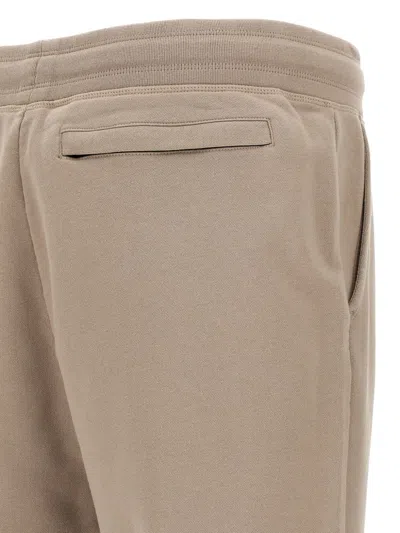 Canada Goose Cotton Track-pants With Ribbed Cuffs In Gray