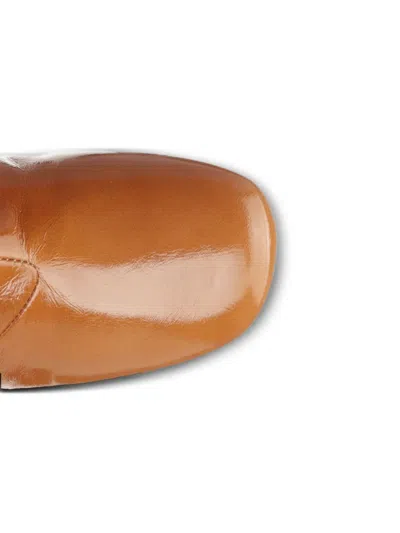 Forte Forte Knee-high Block-heel Boots In Brown