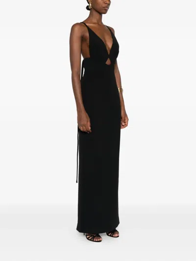 Solace London Milly Maxi Dress In Black