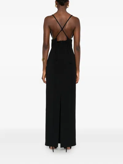 Solace London Milly Maxi Dress In Black