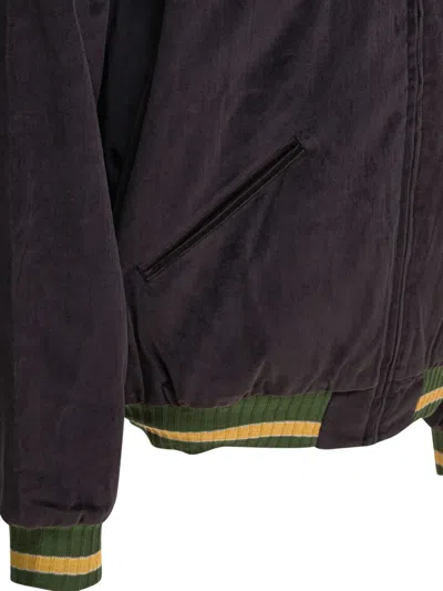 Kapital Eagle-embroidered Bomber Jacket In Black