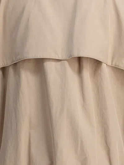 Kaptain Sunshine Beige Cotton Jacket With Snap-button Collar In Neutral