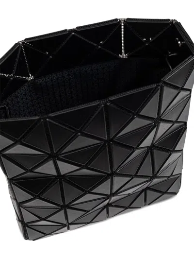 Bao Bao Issey Miyake Shoulder Bag Prism Matte Geometric Design In Black