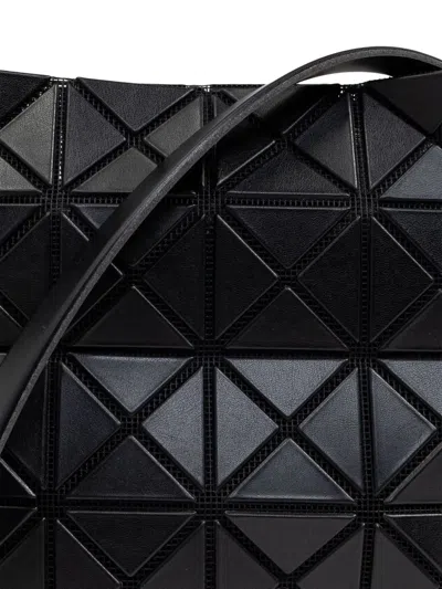 Bao Bao Issey Miyake Shoulder Bag Prism Matte Geometric Design In Black