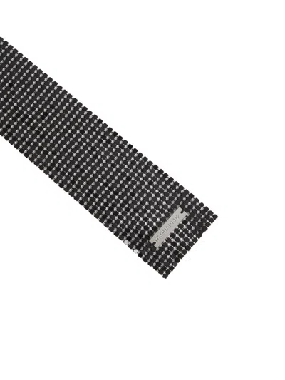 Dsquared2 Metallic Scarf In Gray