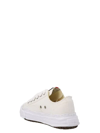 Miharayasuhiro Peterson23 Distressed Sneakers In White